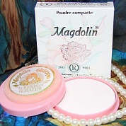 Натуральная жасминовая компактная пудра Magdolin тон 1 - Царица Пальмиры