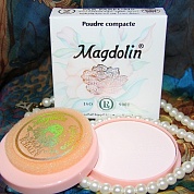 Натуральная жасминовая компактная пудра Magdolin  тон 2 - Царица Пальмиры