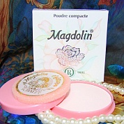 Натуральная жасминовая компактная пудра Magdolin тон 3 - Царица Пальмиры